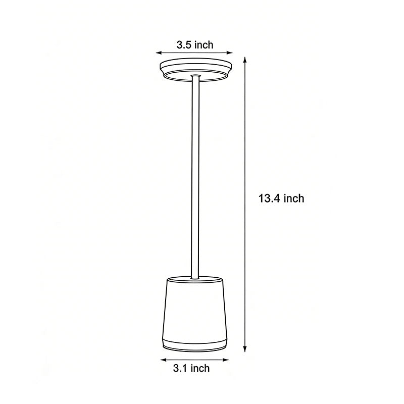 Portable Rechargeable LED Table Lamp Atmosphere Light