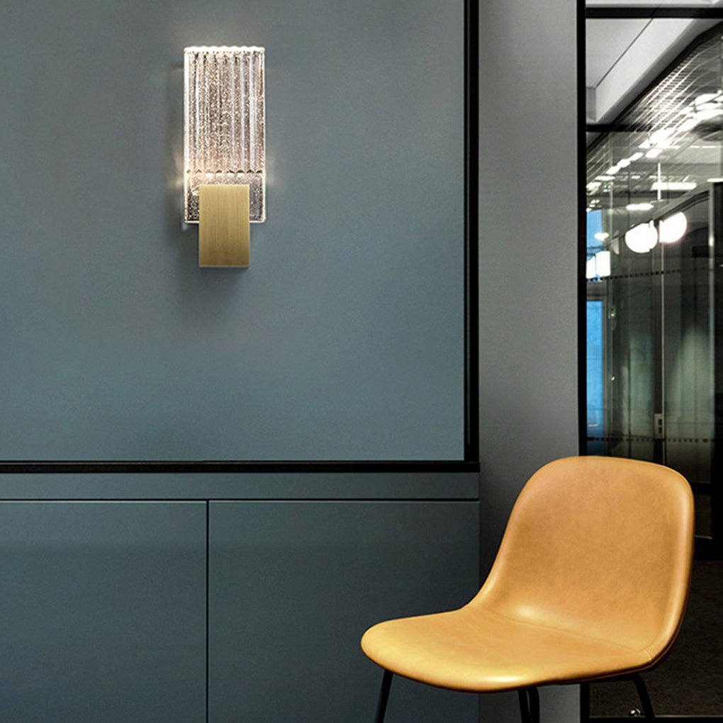 [Open-Box]Postmodern Minimalist Aisle Staircase Bedside LED Crystal Wall Sconces