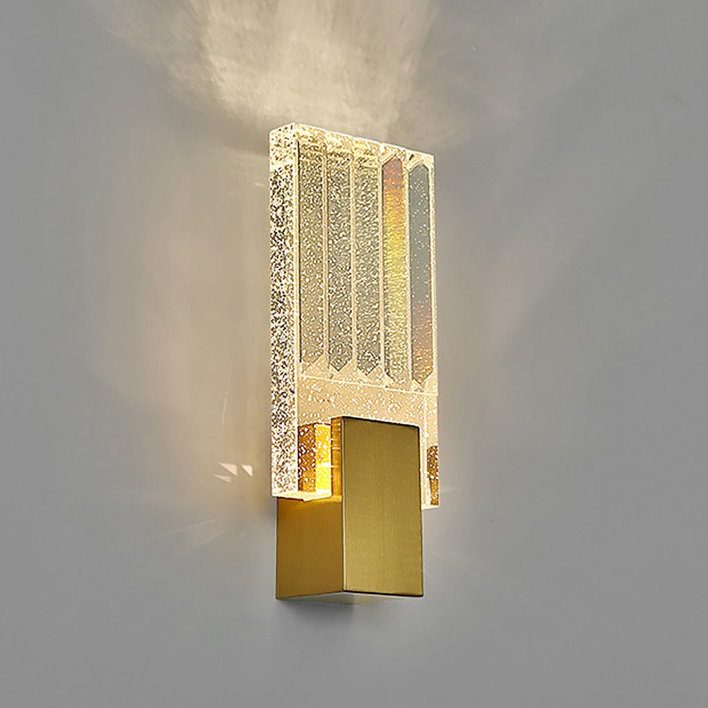 [Open-Box]Postmodern Minimalist Aisle Staircase Bedside LED Crystal Wall Sconces