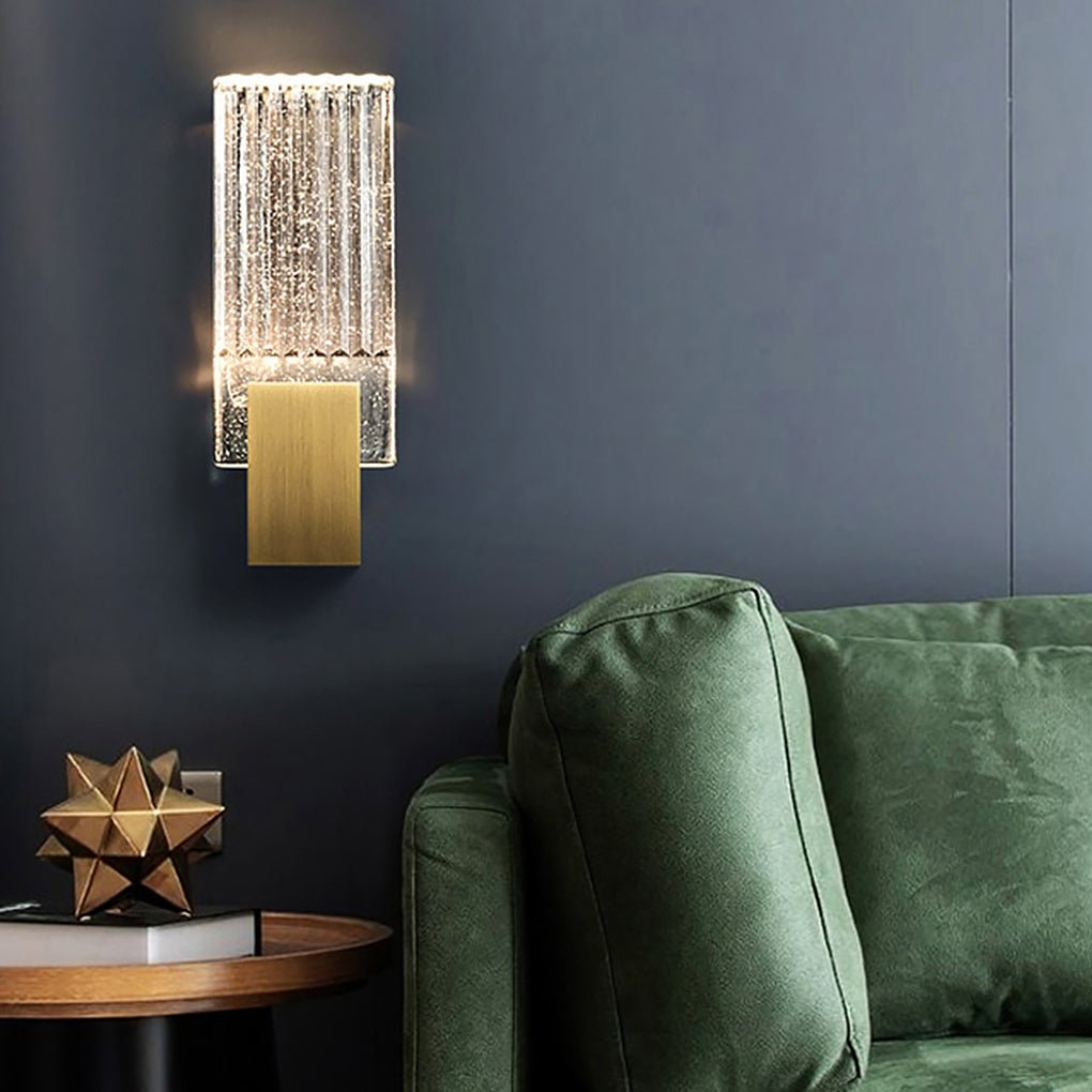 [Open-Box]Postmodern Minimalist Aisle Staircase Bedside LED Crystal Wall Sconces