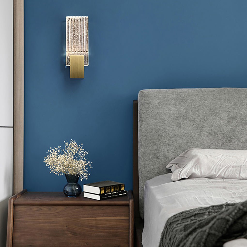 [Open-Box]Postmodern Minimalist Aisle Staircase Bedside LED Crystal Wall Sconces