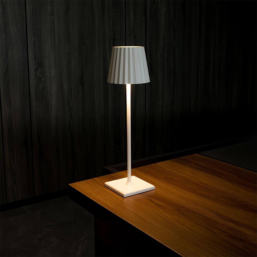 Modern Metal Table Lamp Rechargeable Touch Cordless Buffet Lamps