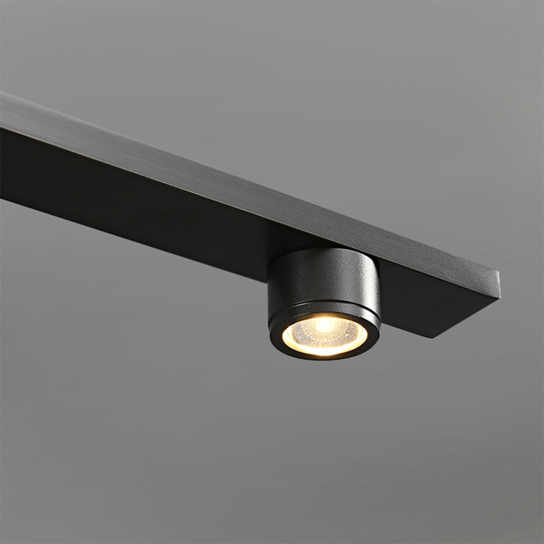 Black Vanity Lights For Bathroom Minimalist LED Mirror Cabinet Light