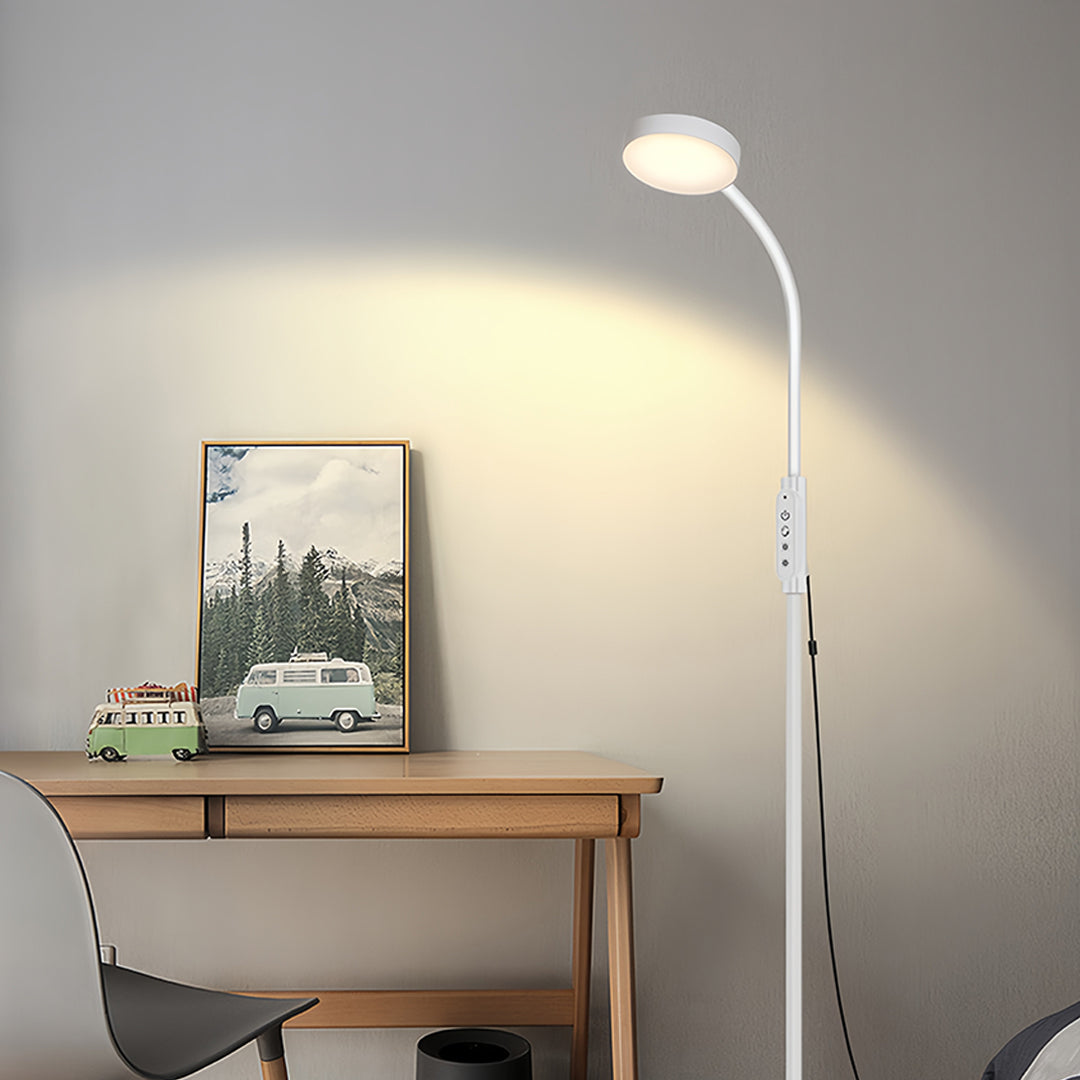 LED Reading Floor Lamp Minimalist Task Light LED Standing Lamp