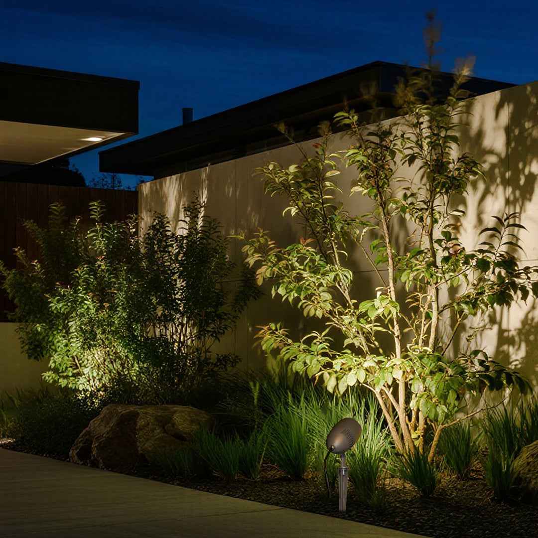Flood LED Plug in Outdoor Spotlight Minimalist Style