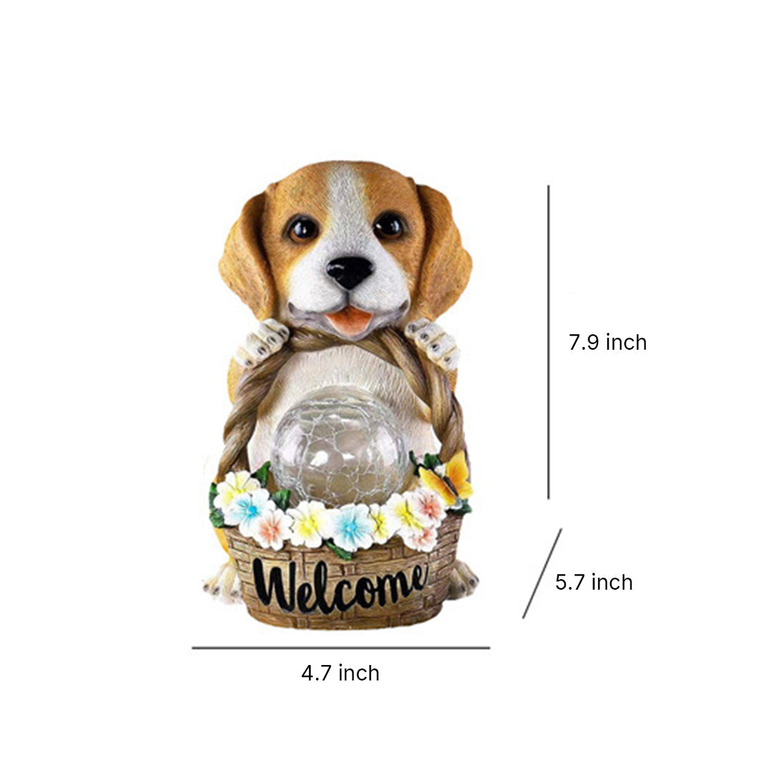 Resin Animal Garden Solar Lights