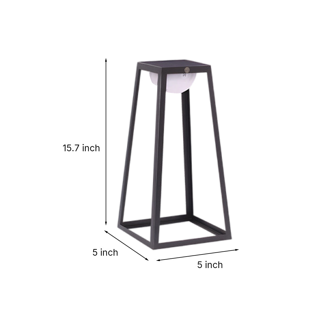 Metal Frame Outdoor Floor lantern Waterproof Garden Lighting