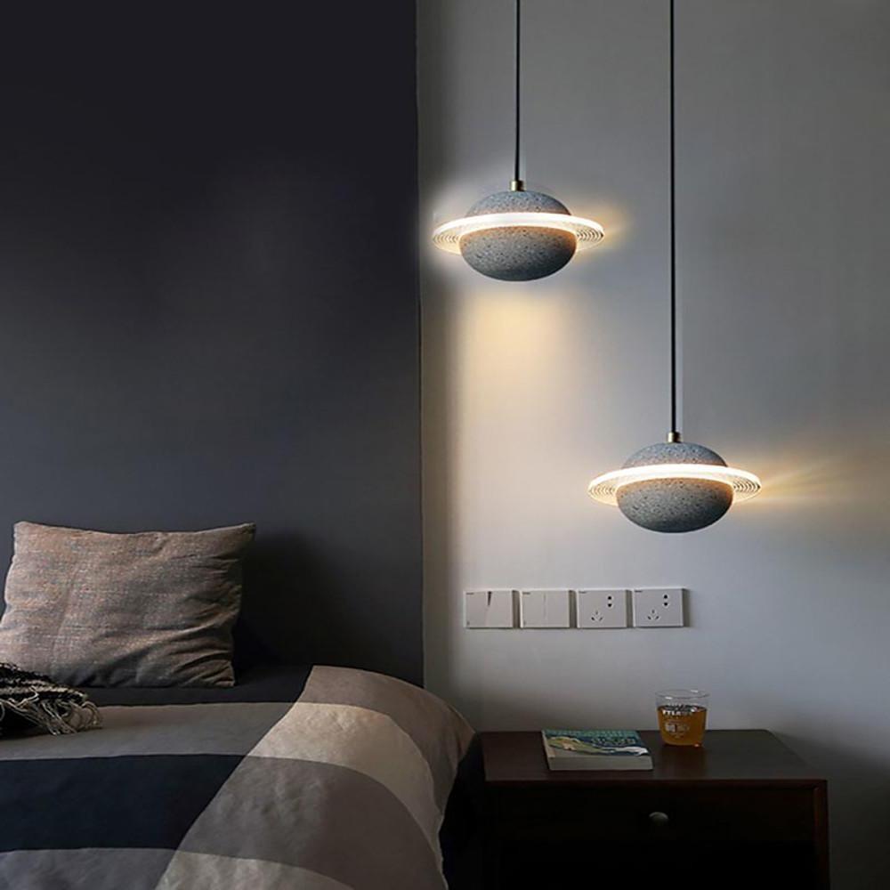 Saturn Acrylic Pendant Lighting LED Modern Ceiling Lighting