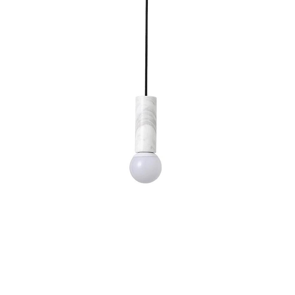 Cylinder Pendant Light Metal Ceramic LED Modern Lighting