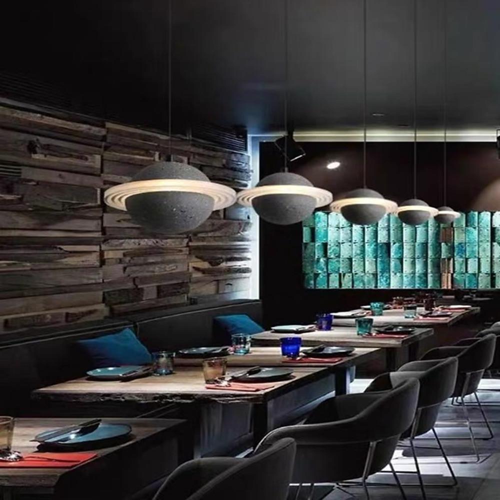 Saturn Acrylic Pendant Lighting LED Modern Ceiling Lighting