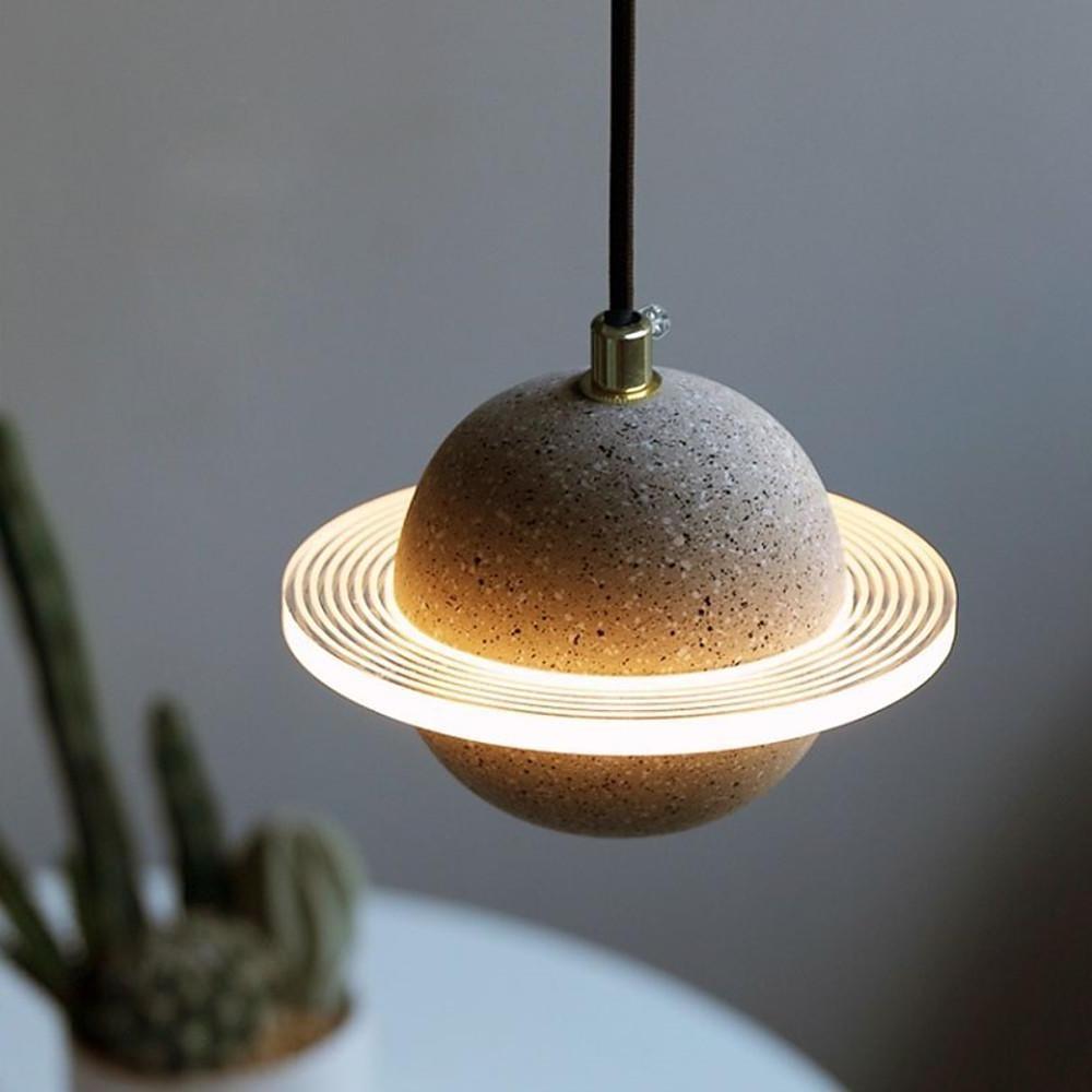Saturn Acrylic Pendant Lighting LED Modern Ceiling Lighting
