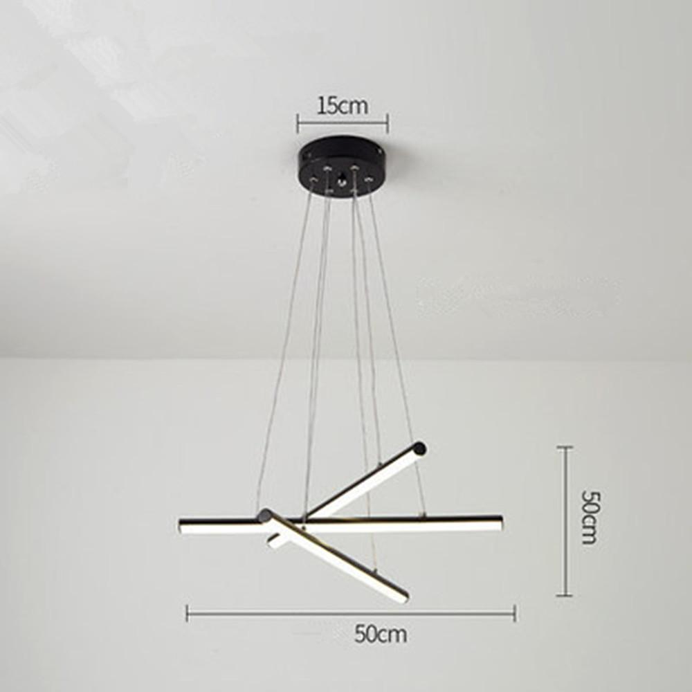 3-piece LED Bar Lights Modern Chandeliers Hanging Lamp