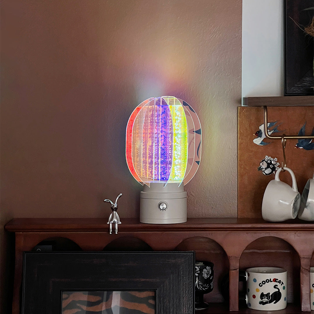 Colourful Table Lamps Aluminum Artistic Unique LED Decorative Lamps