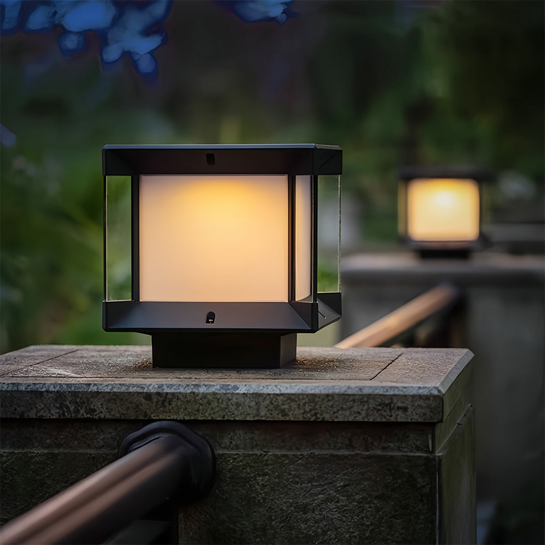 Pillar Lights Outdoor Modern Minimalist Waterproof Light