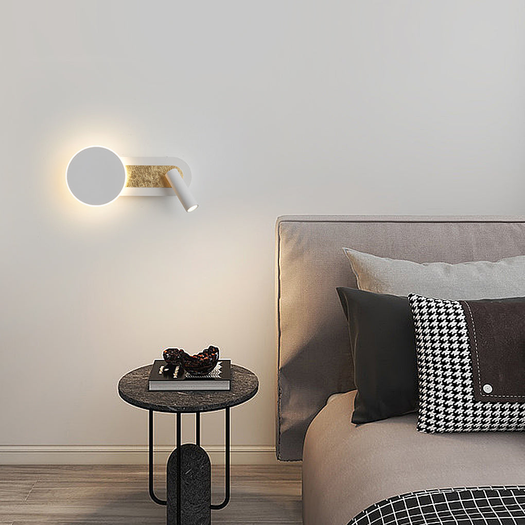 Reading Light for Bed Wall Mounted Modern Dual‑light Lamp