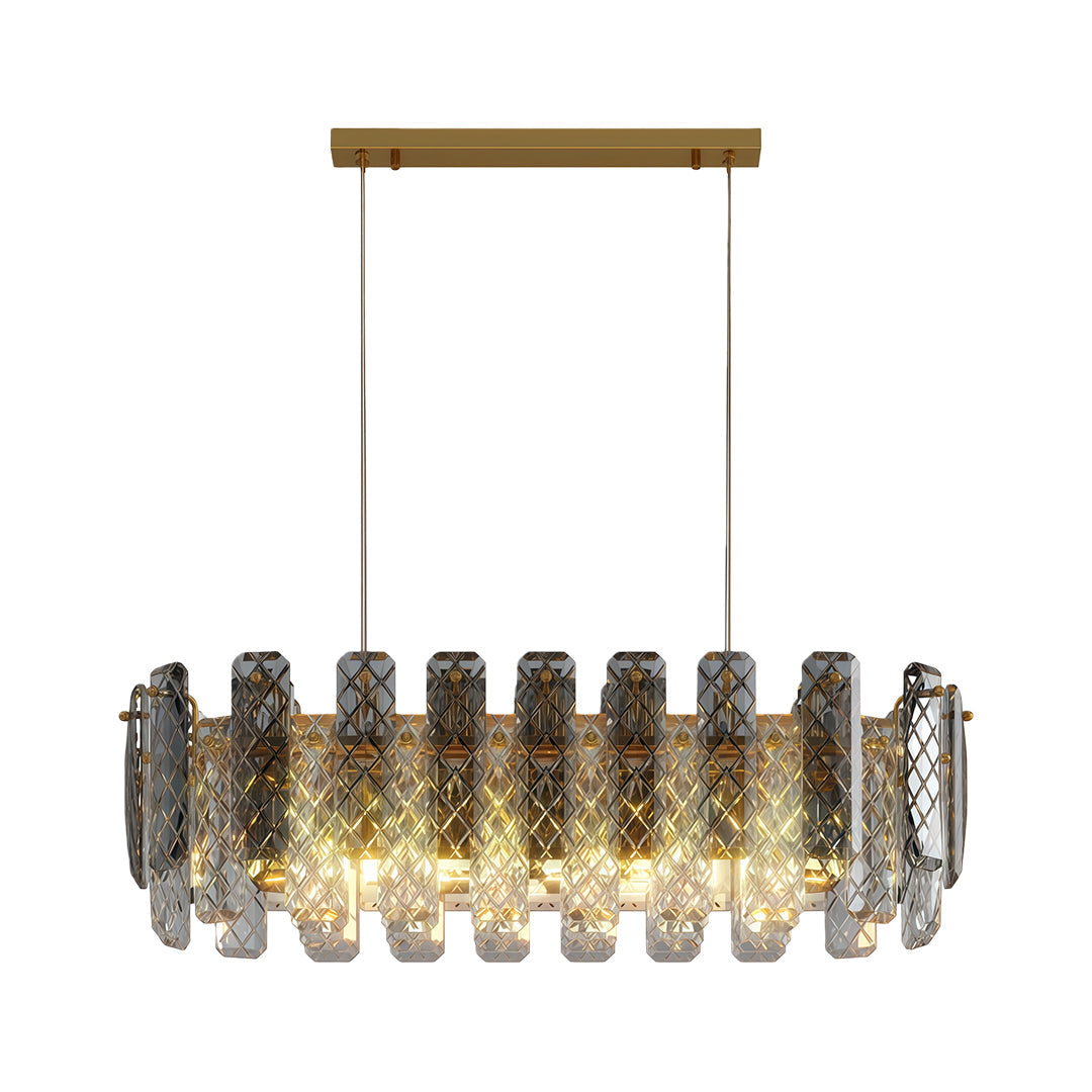 Contemporary Crystal Chandeliers LED Ceiling Light
