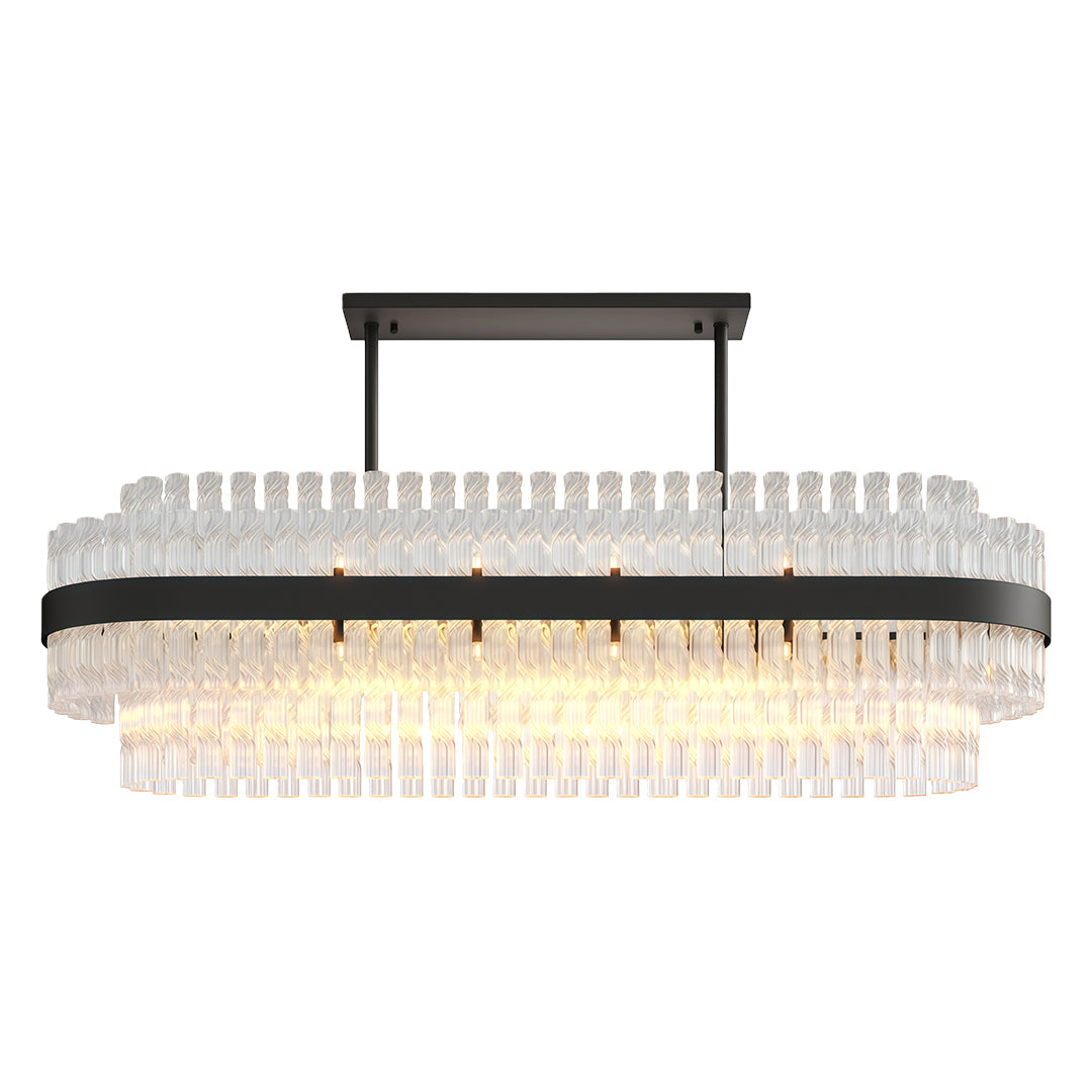 Industrial Modern Chandelier Full Copper Luxury Ceiling Light