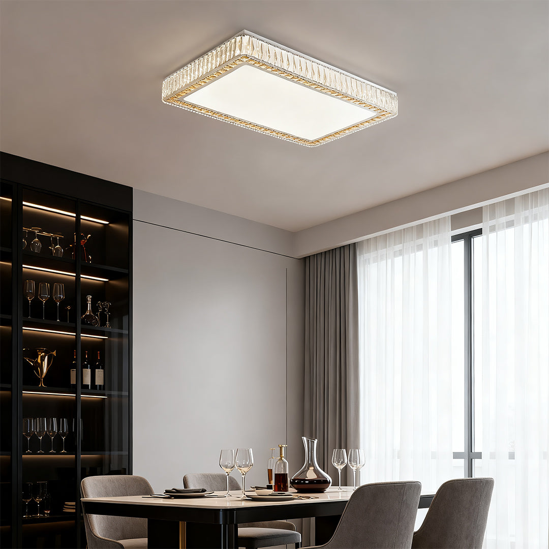 Crystal Ceiling Light Modern Minimalist Luxury Lamp