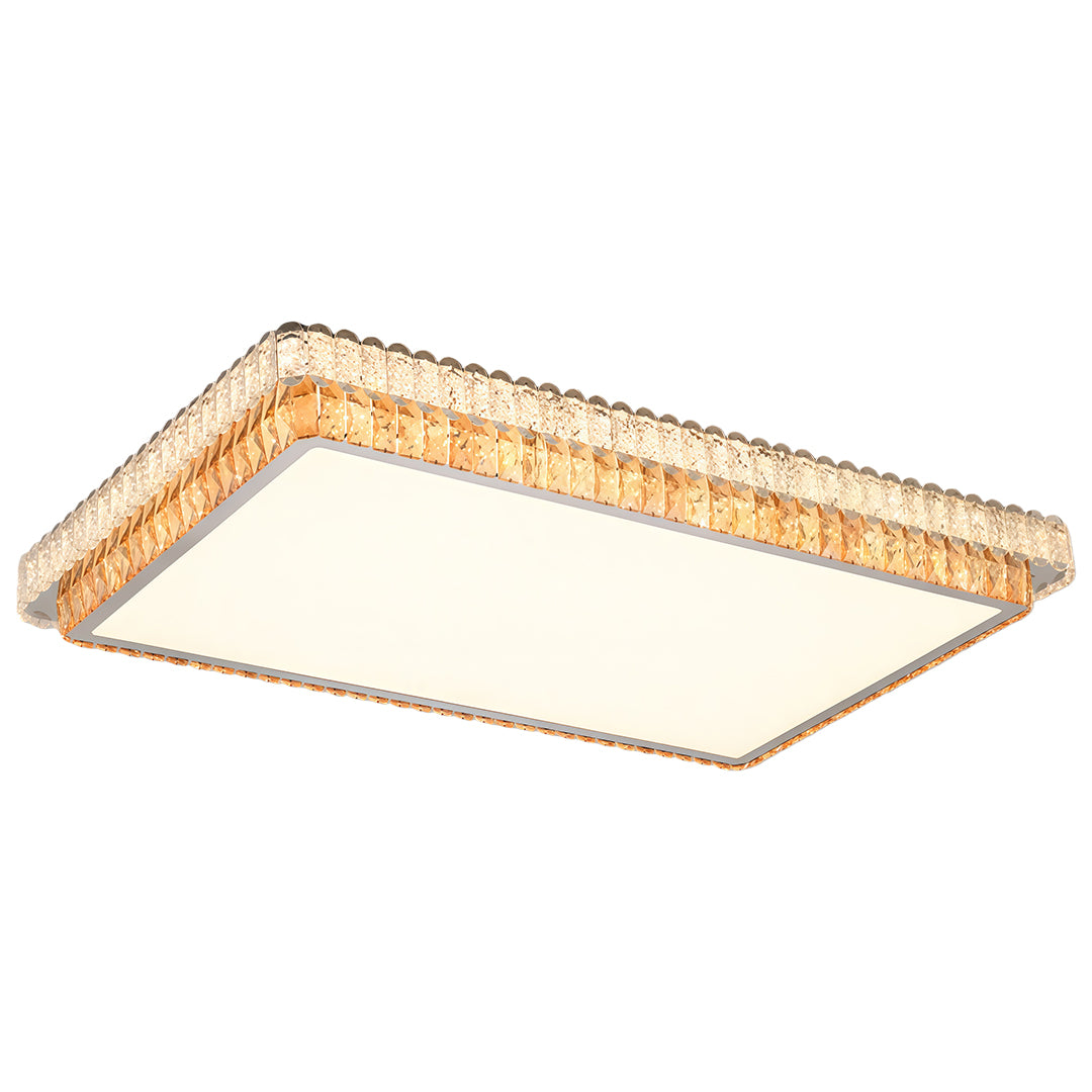 Flush Mount Ceiling Light Modern Luxury Minimalist Crystal LED Lamp