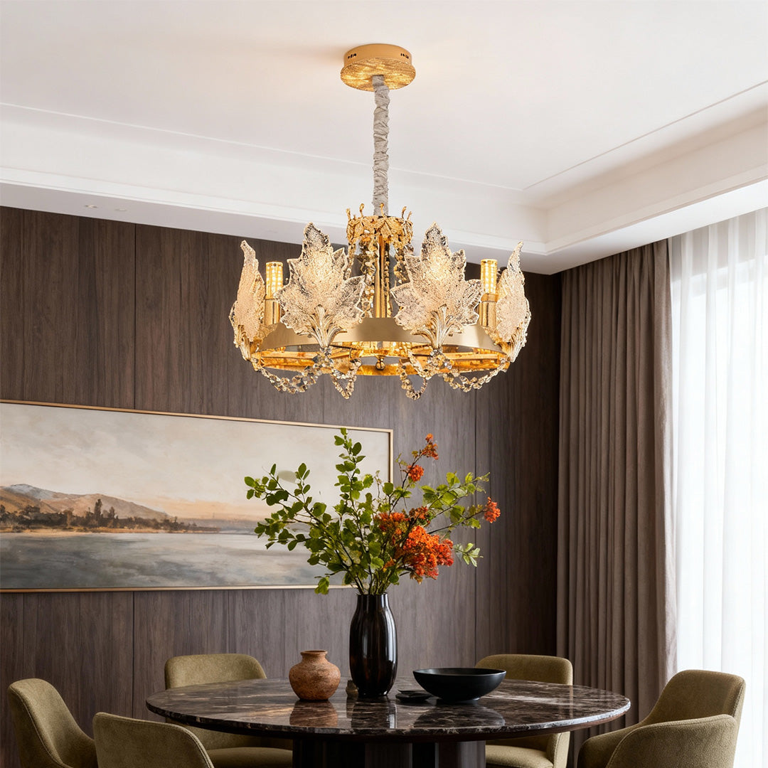 French Chandelier Luxury Crystal Ceiling Light