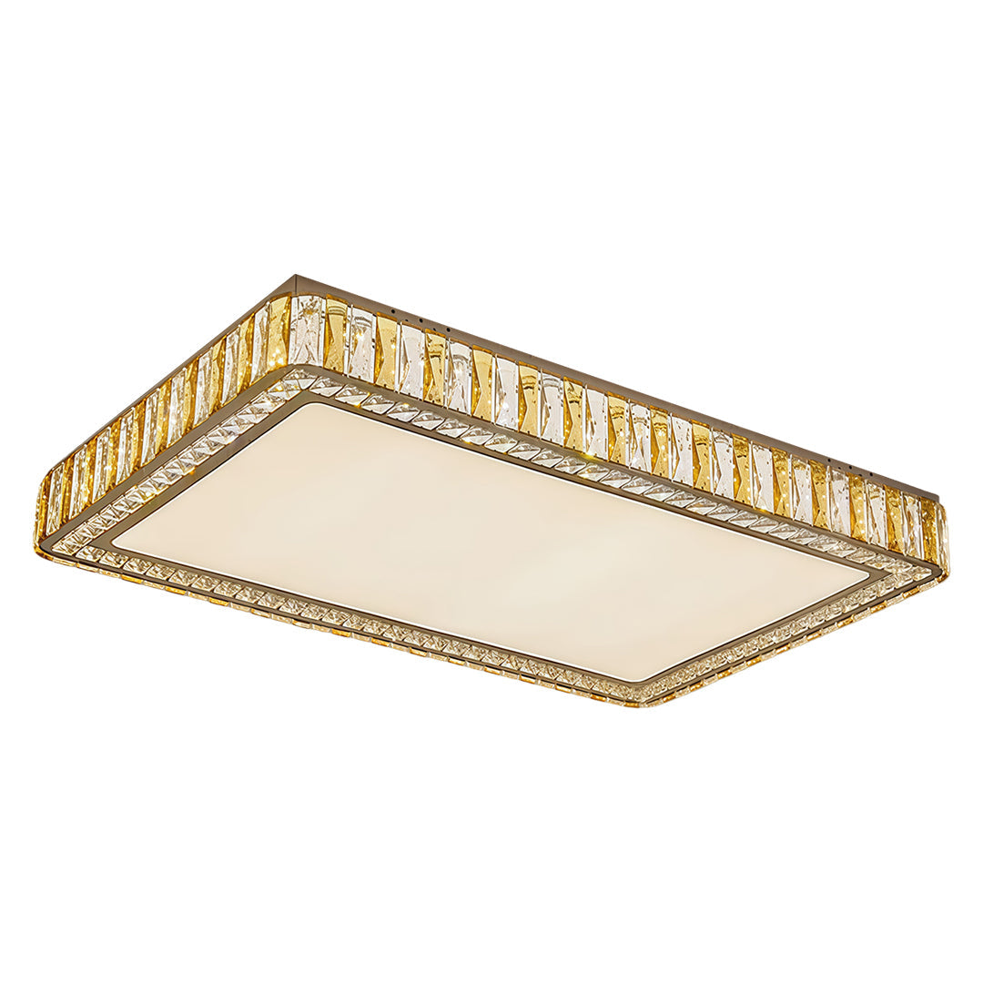 LED Flush Mounted Ceiling Lights Luxury Crystal Lamp