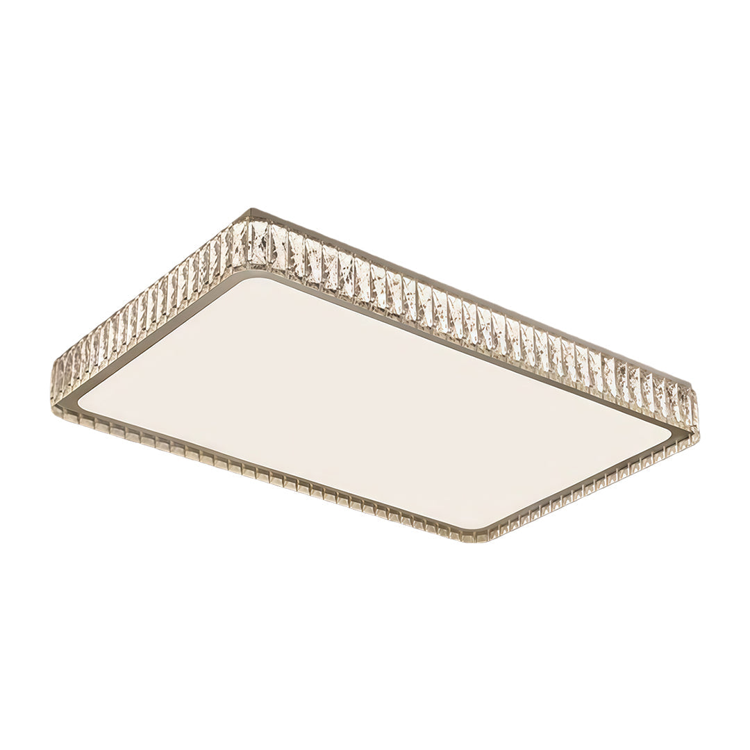 Modern Crystal Flush Mount Lighting Luxury Minimalist Lamp