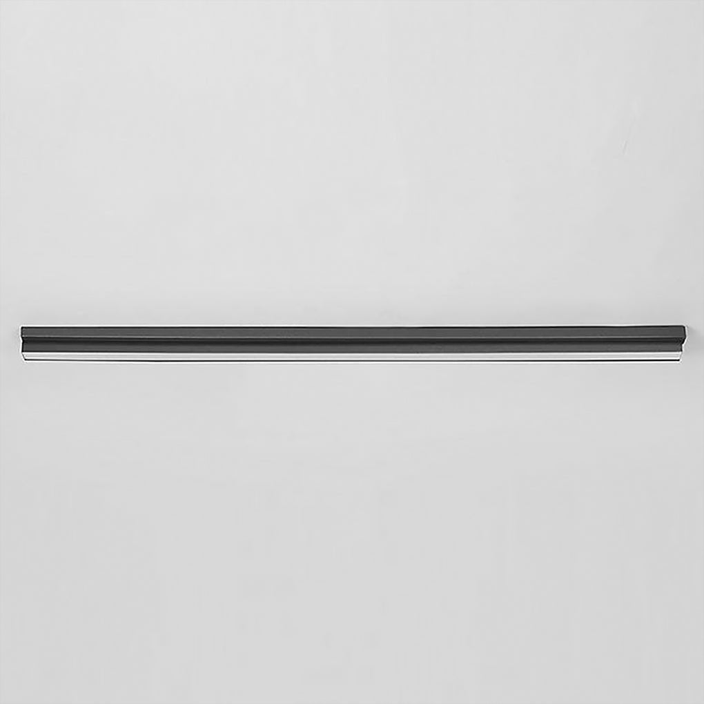 Long LED Linear Lights Black Aluminum Flush Mount light