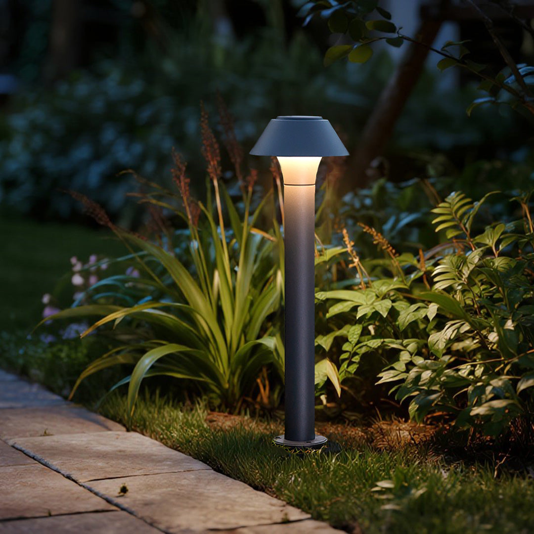 Residential Bollard Lights Minimalist Landscape Pathway Lighting
