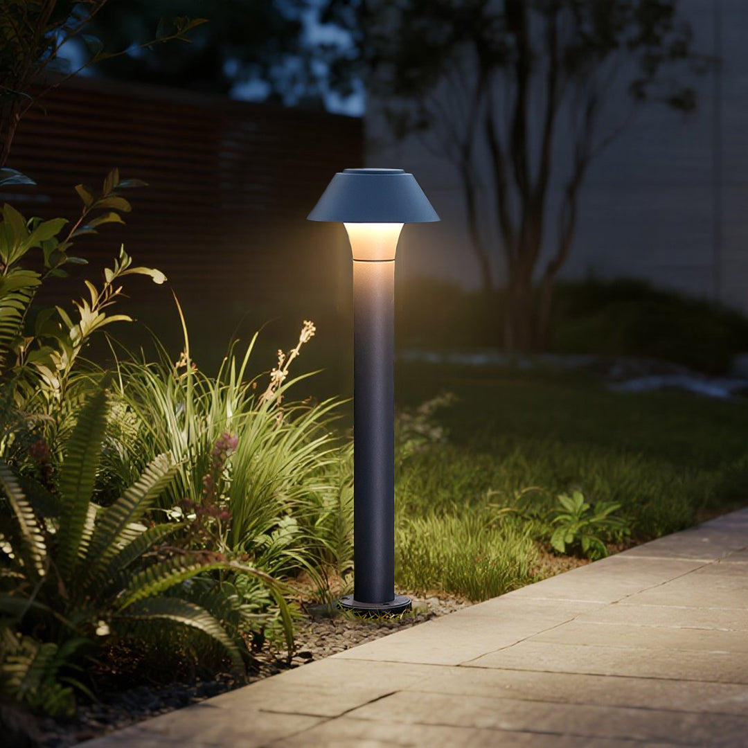 Residential Bollard Lights Minimalist Landscape Pathway Lighting