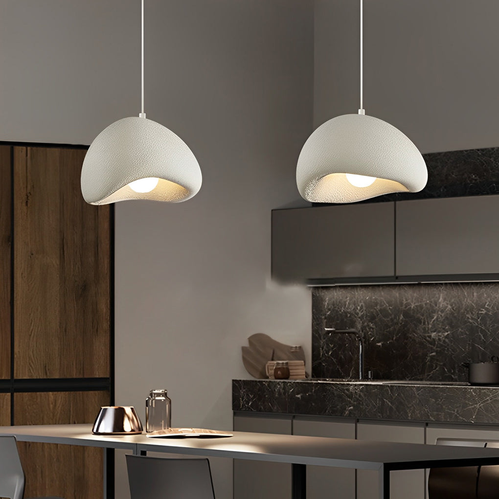Resin Pandant Light Modern LED Unique Ceiling Light
