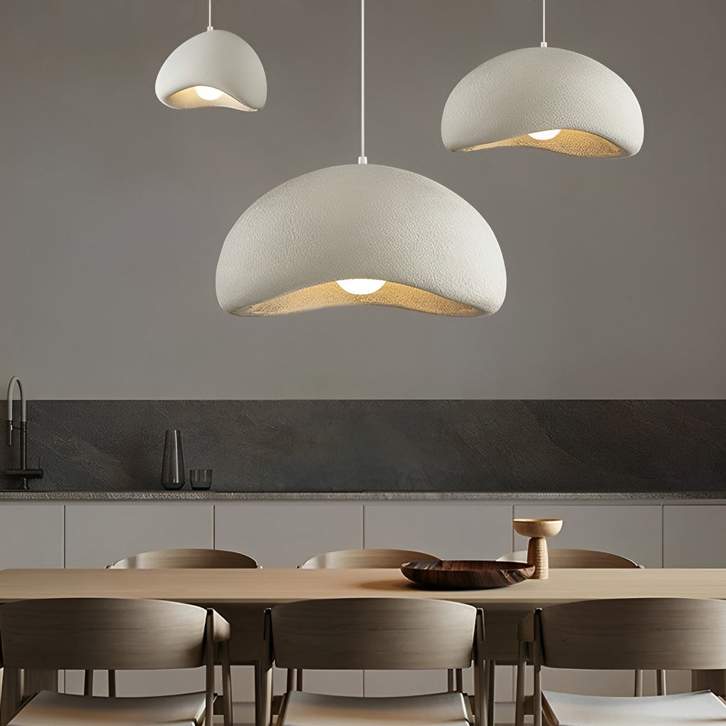 Resin Pandant Light Modern LED Unique Ceiling Light