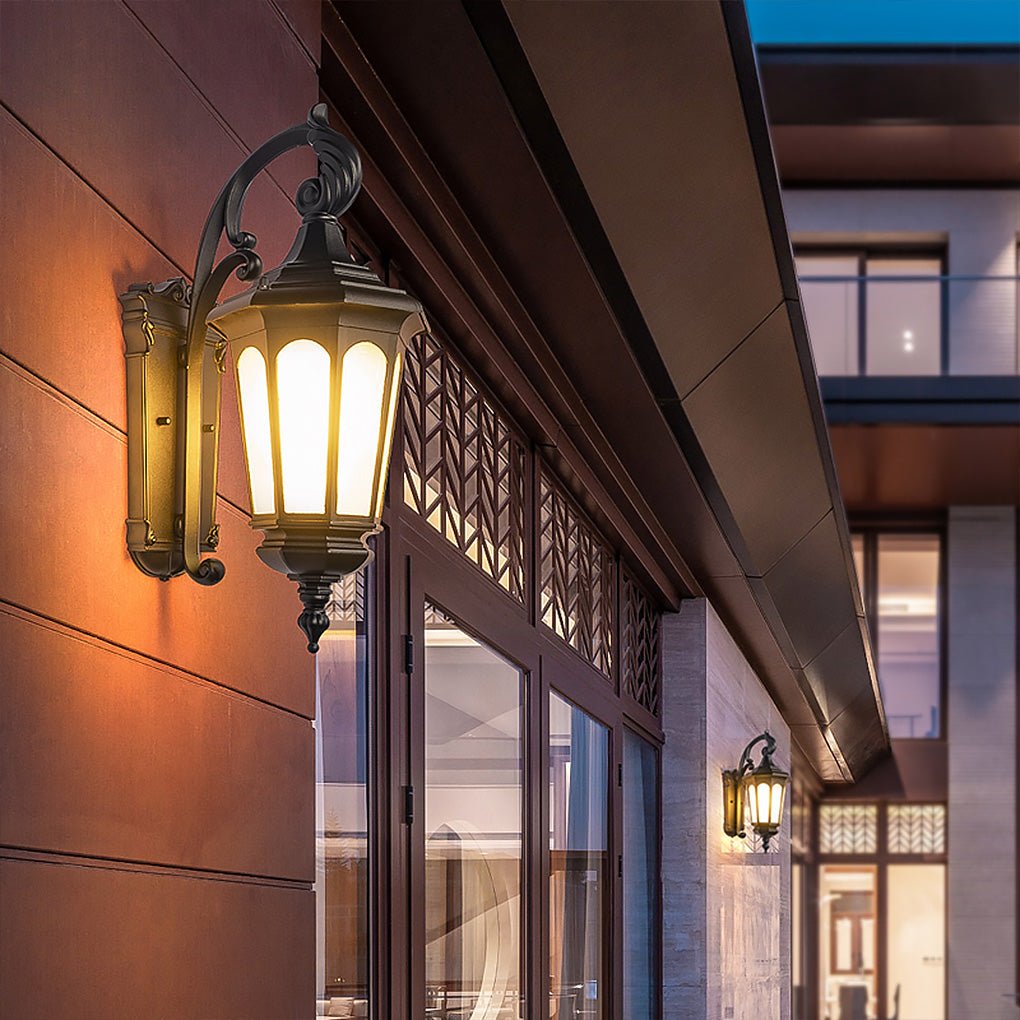 Retro Wall Sconce Classic European Waterproof Outdoor Light