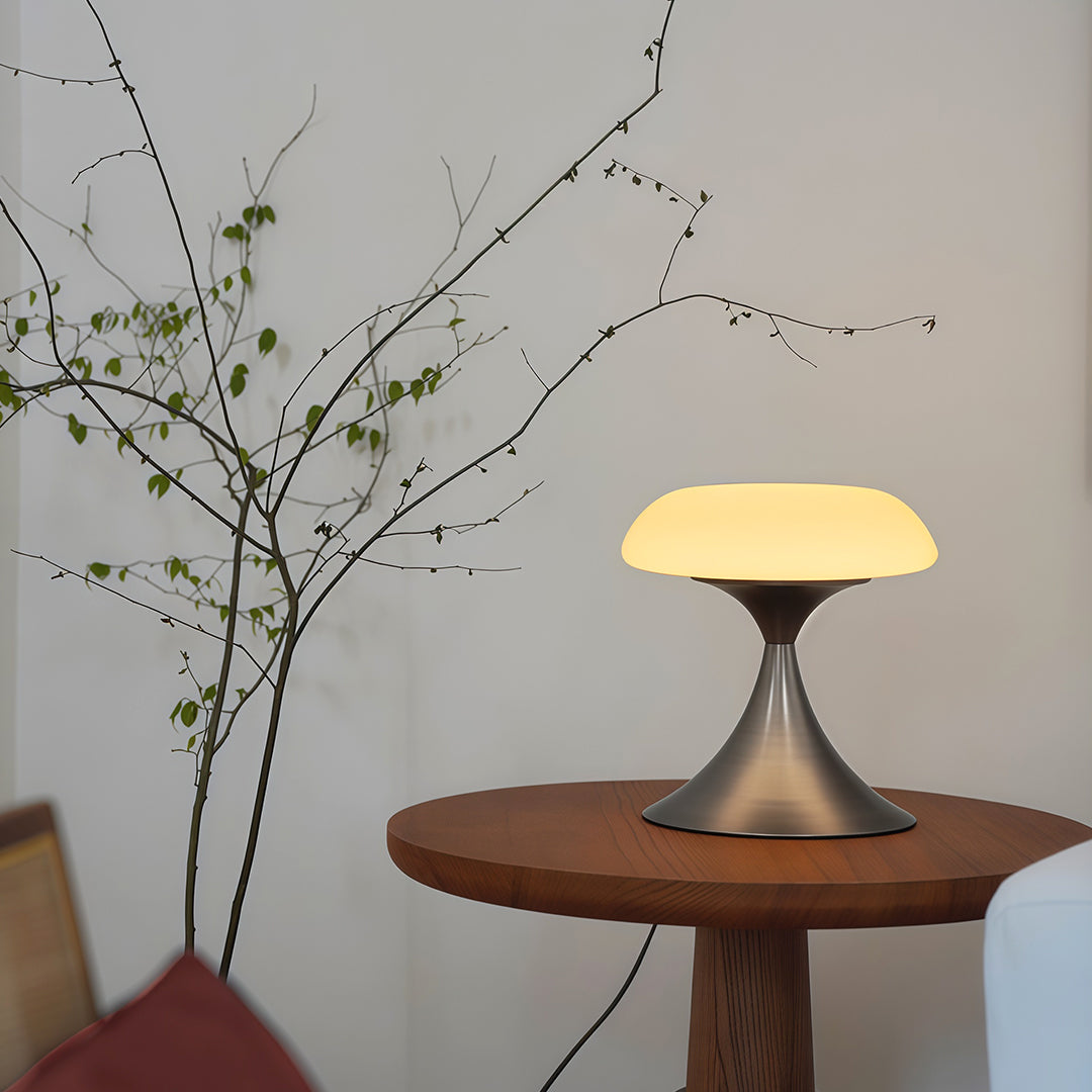 Retro Style Table Lamps Elegant Mushroom Atmosphere Lamp