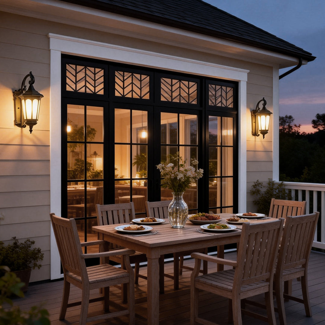 Retro Wall Sconce Classic European Waterproof Outdoor Light