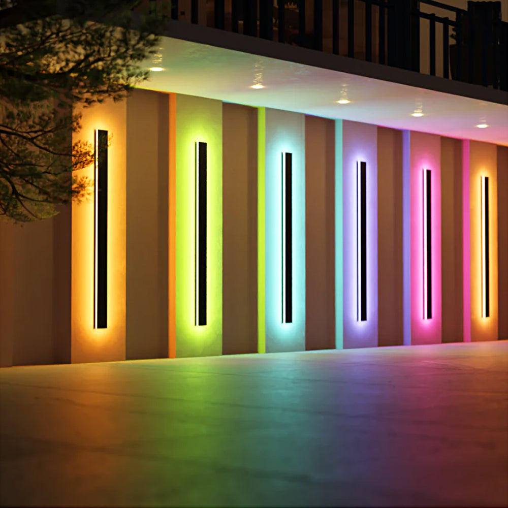 Gate Wall Light Minimalist Waterproof LED Outdoor Light