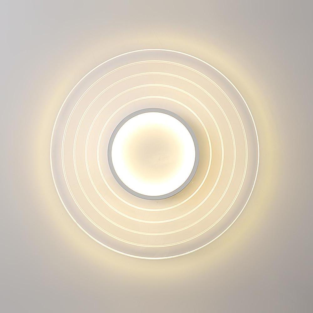 Multiple Circles Dimmable LED Modern Flush Mount Lighting Ceiling Lights for Bedroom