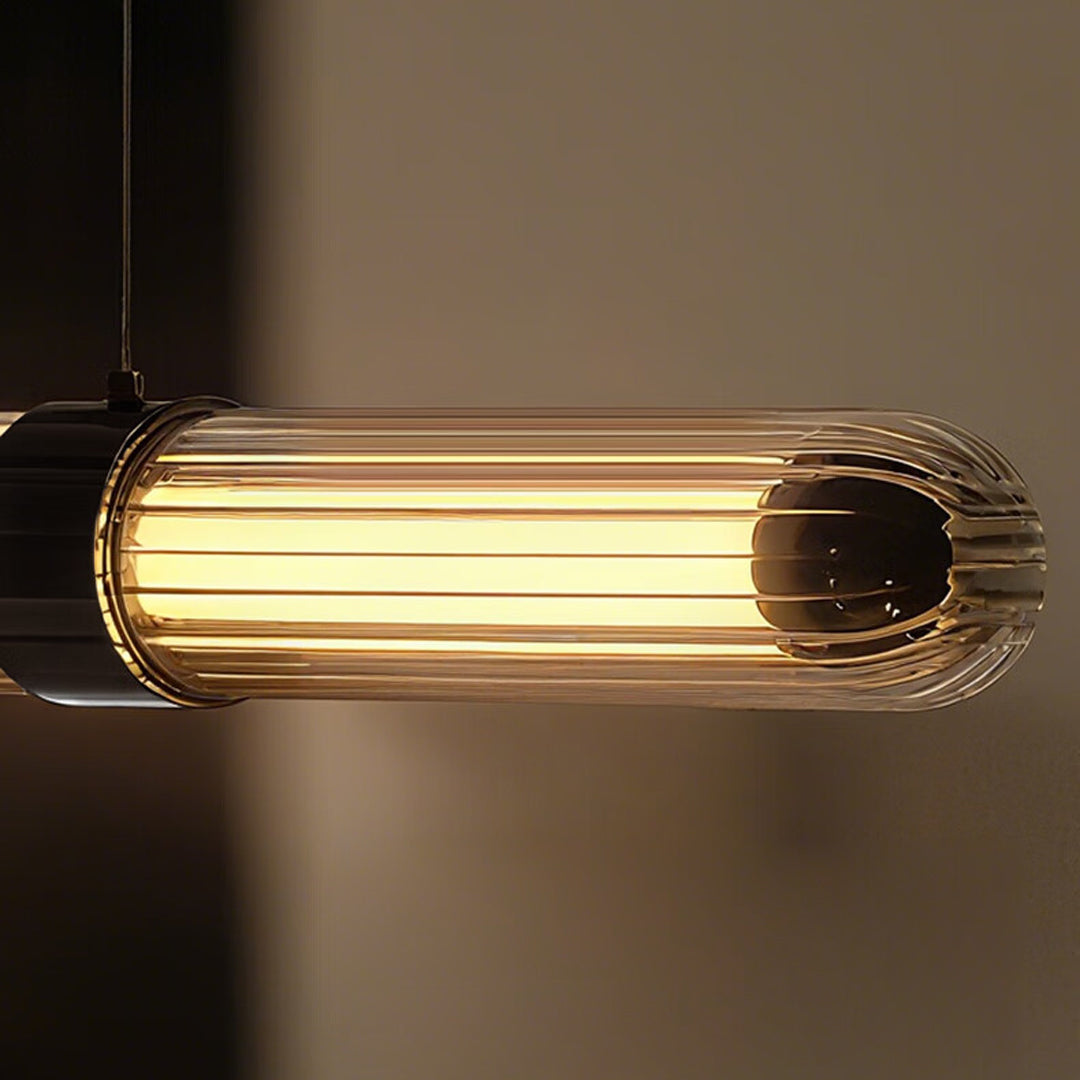 Modern Linear Suspension Lighting Italian Luxury Ceiling Light