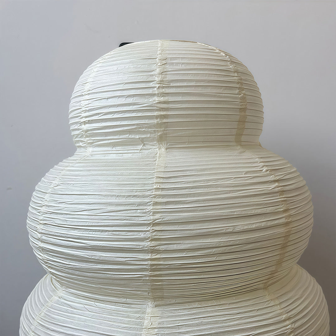 Rice Paper Table Lamps Minimalist Wabi-Sabi Design Light