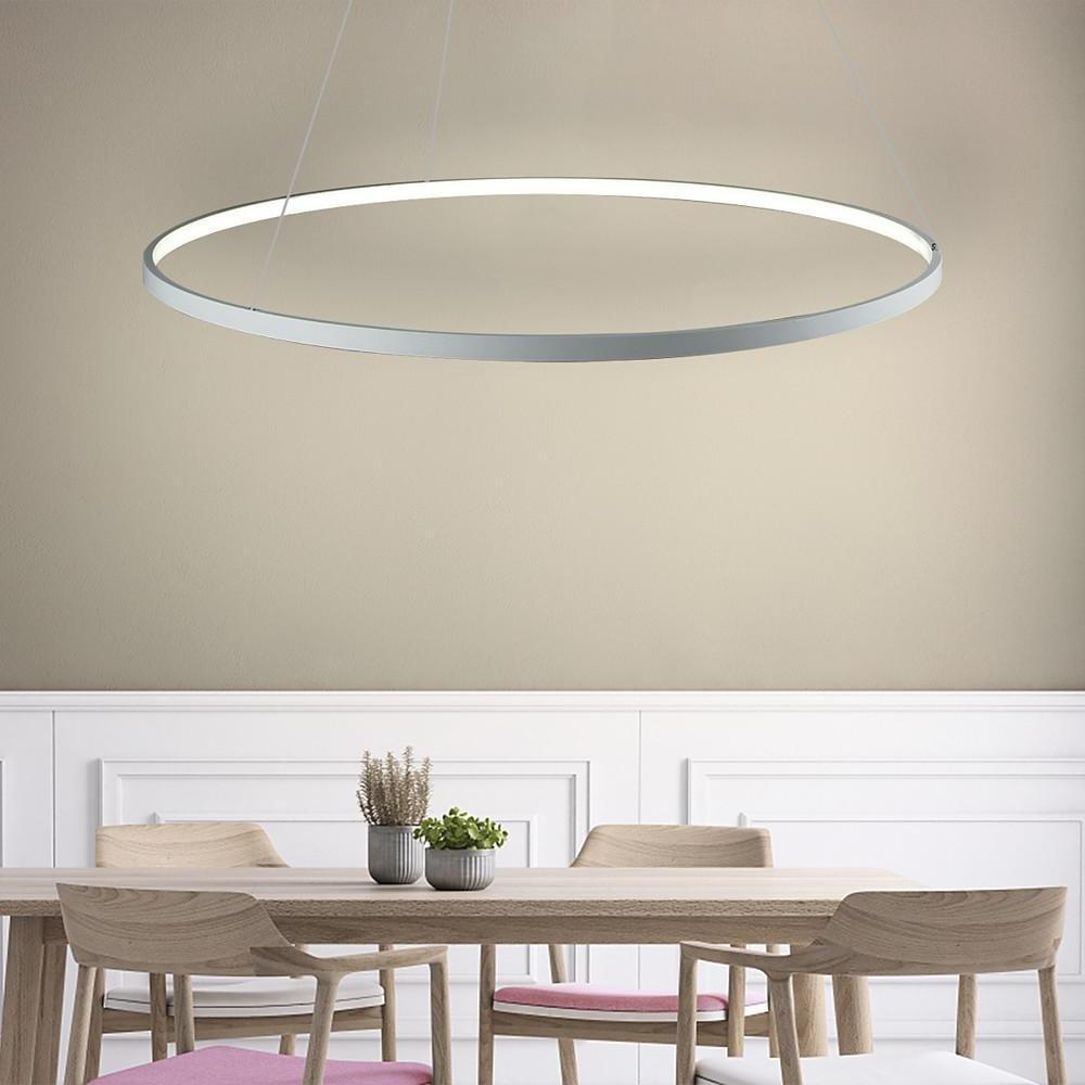 Ring Chandelier LED LED Modern Single-Head Metal Light