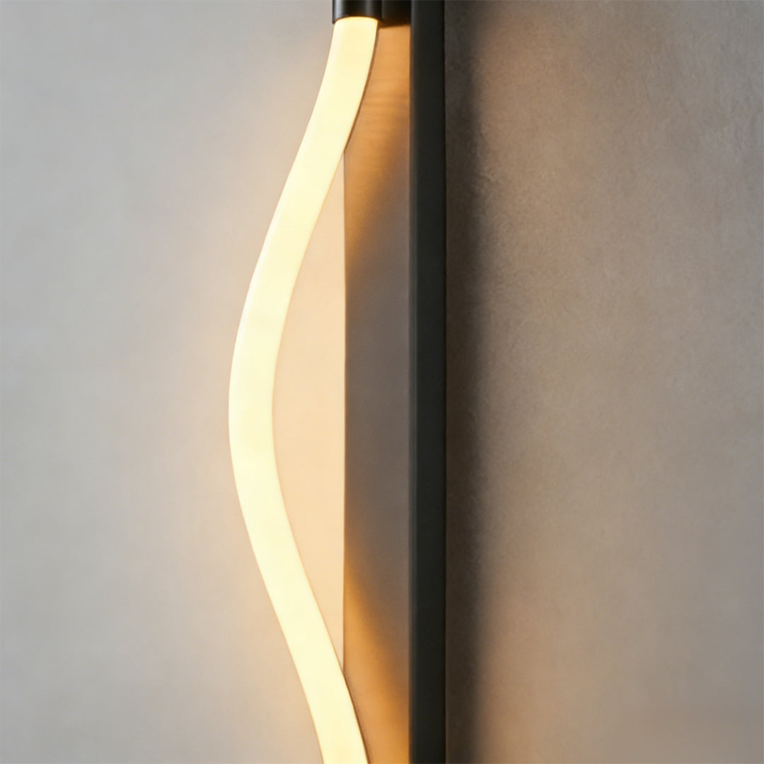 Rope Wall Sconce Light Minimalist Flexible LED Metal Light