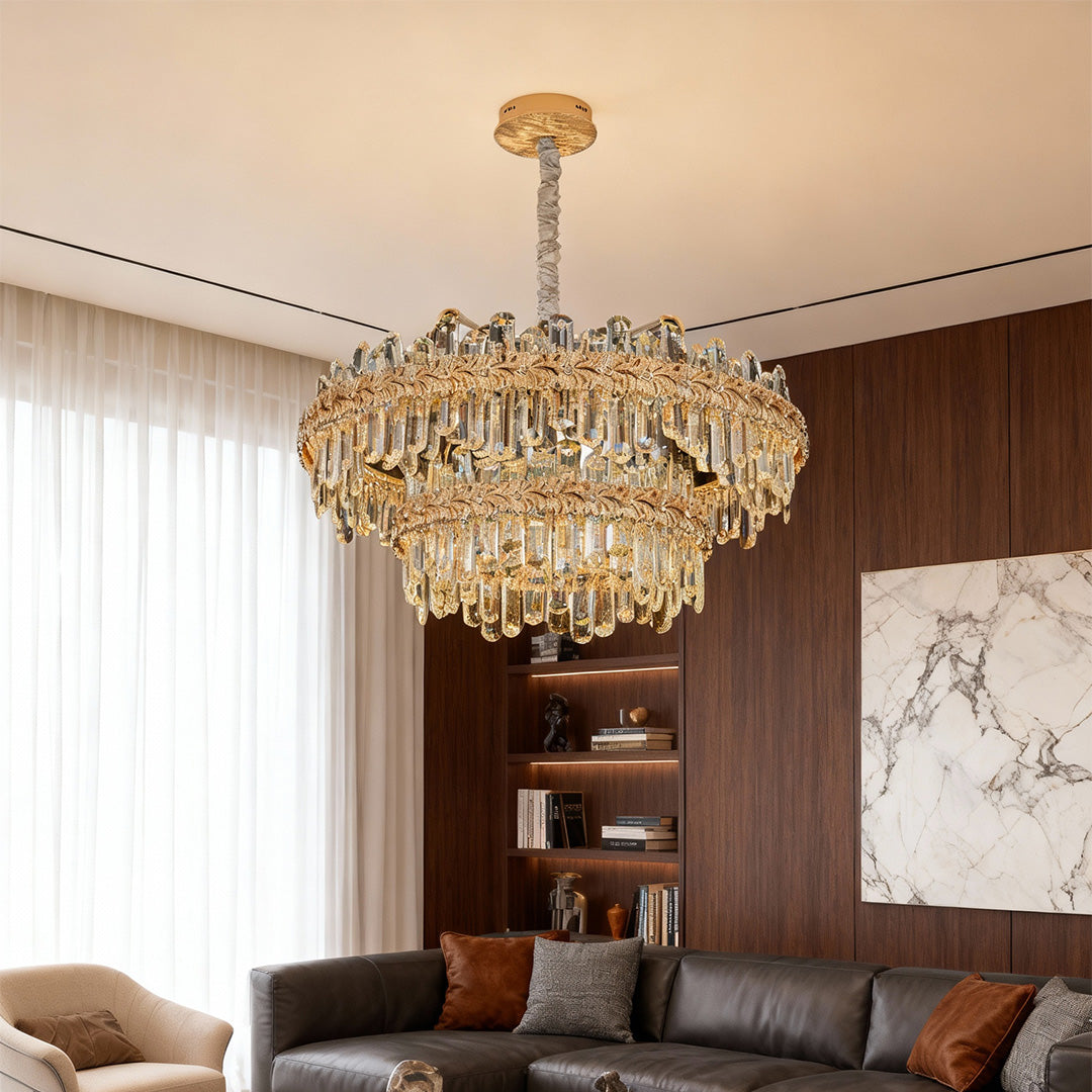 Chandelier Lamps Crystal Modern Luxury Ceiling Light