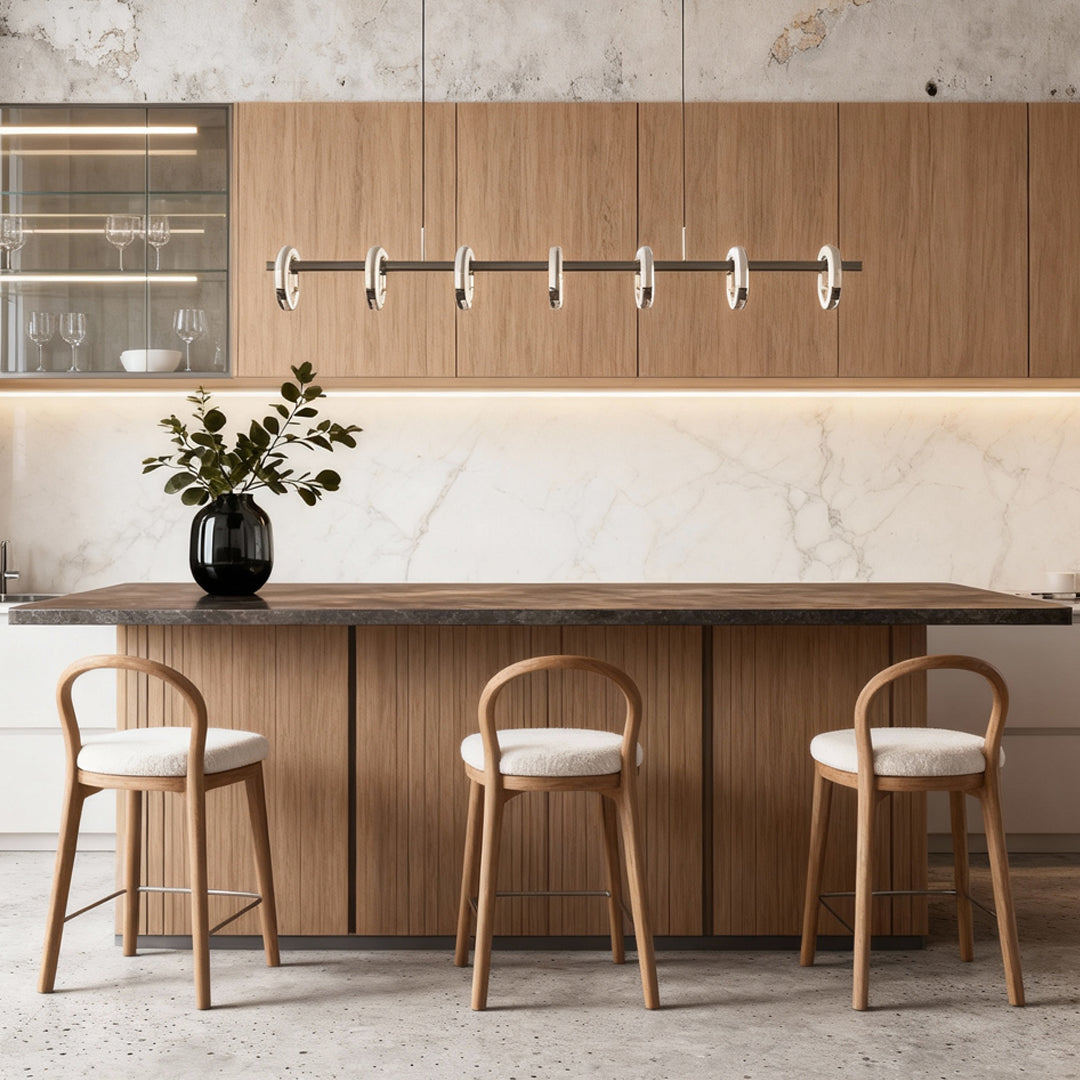 Linear Suspension Lighting Italian Creative Luxury Ceiling Light