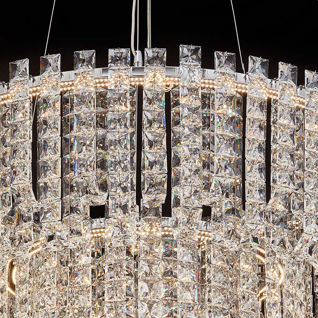 Crystal Chandelier Modern Minimalist Luxury Ceiling Light