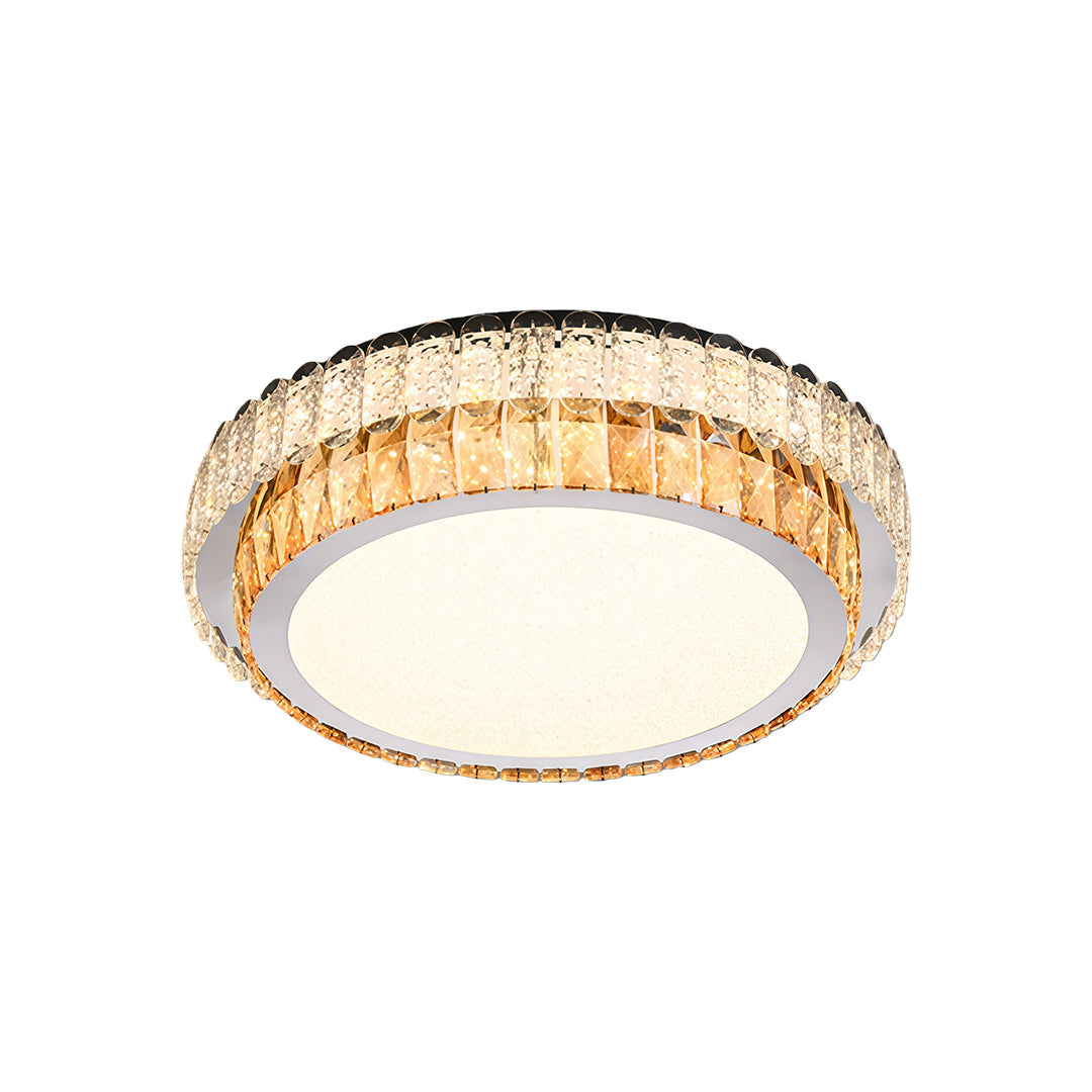 Flush Mount Ceiling Light Modern Luxury Minimalist Crystal LED Lamp