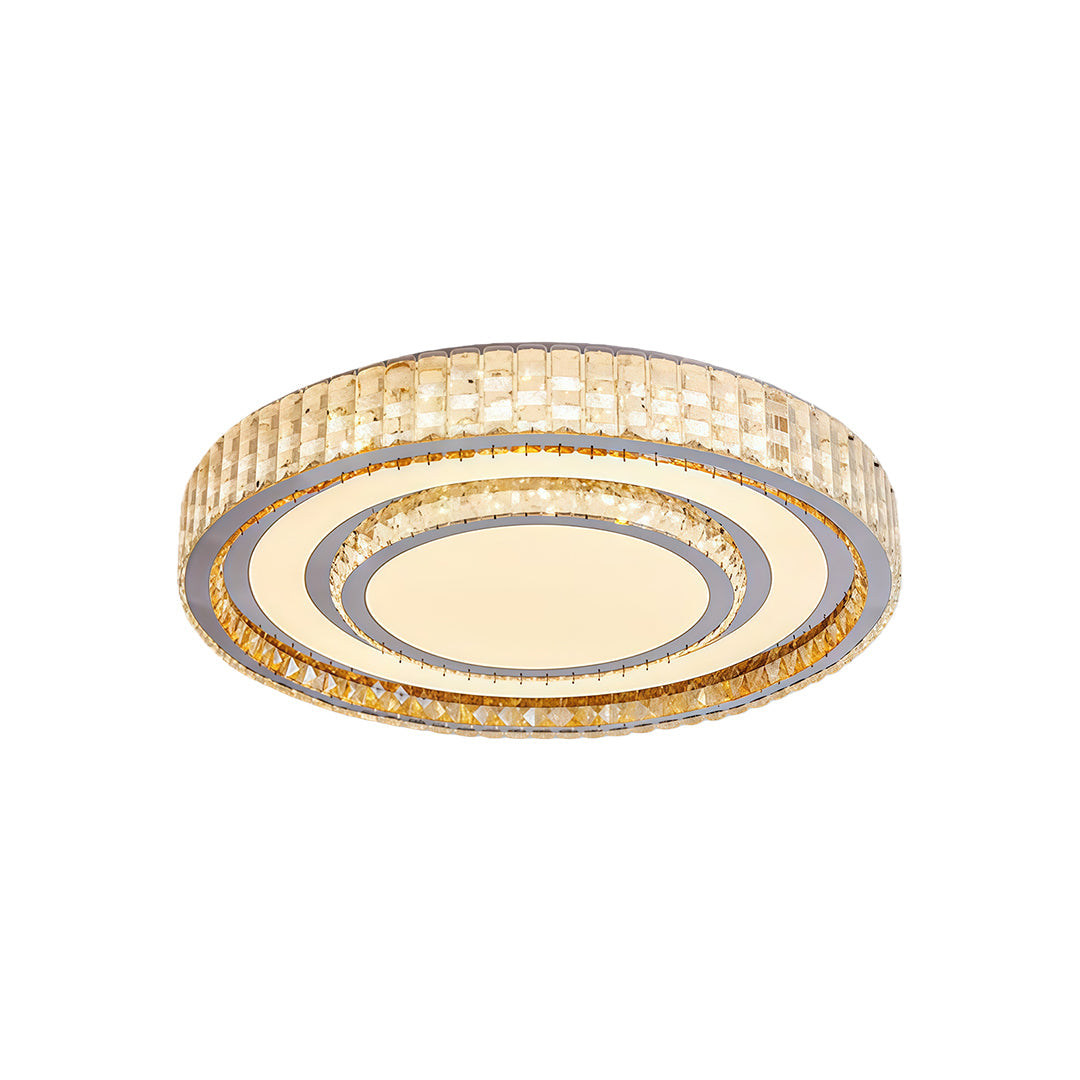 Flush Mount LED Light Fixtures Modern Luxury Crystal Lamp