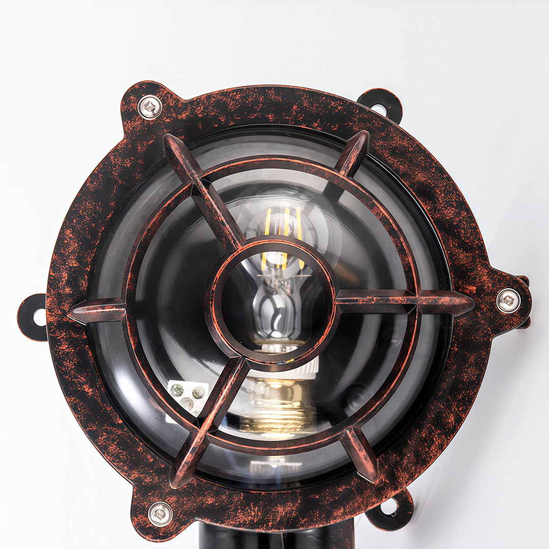 Industrial Outdoor Sconce American Retro Style Wall Lamp