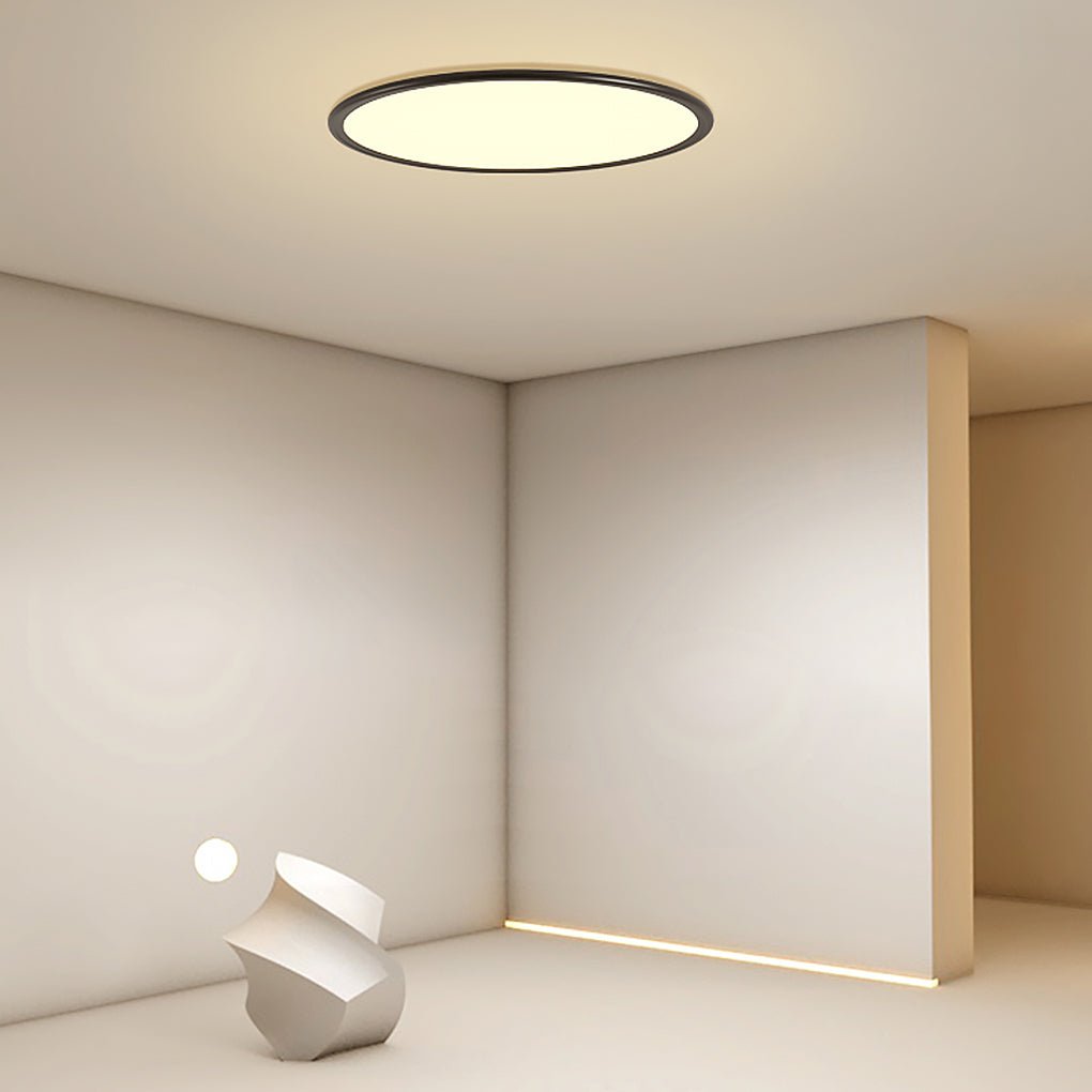 Round LED Ceiling Lights Modern Ultra-Thin Recessed Light