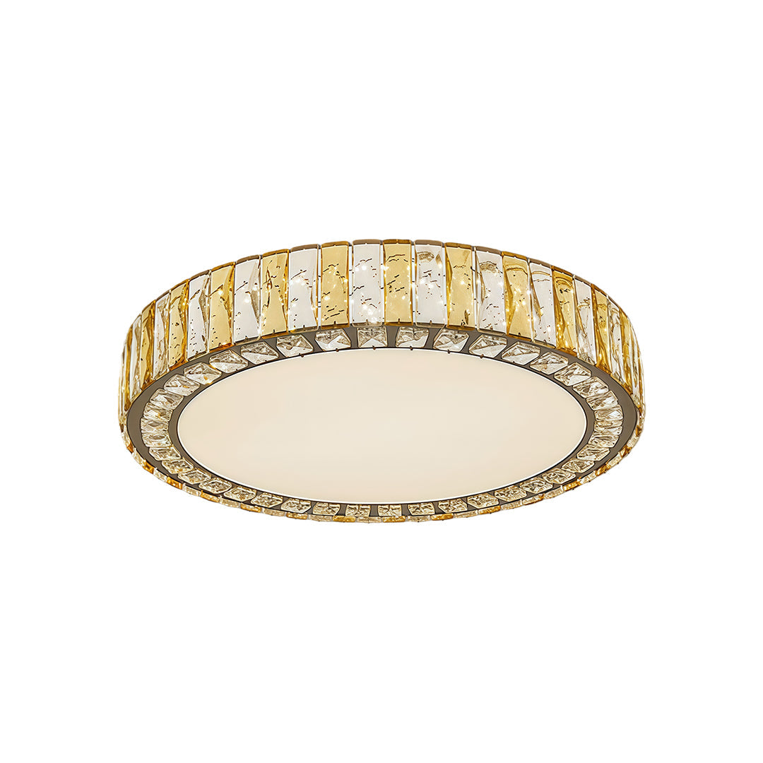 LED Flush Mounted Ceiling Lights Luxury Crystal Lamp