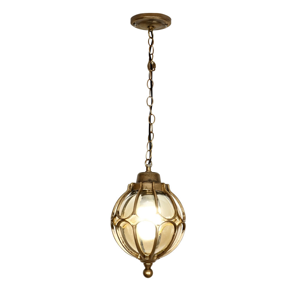 Round Outdoor Hanging Lights Aluminum Waterproof Outdoor Light