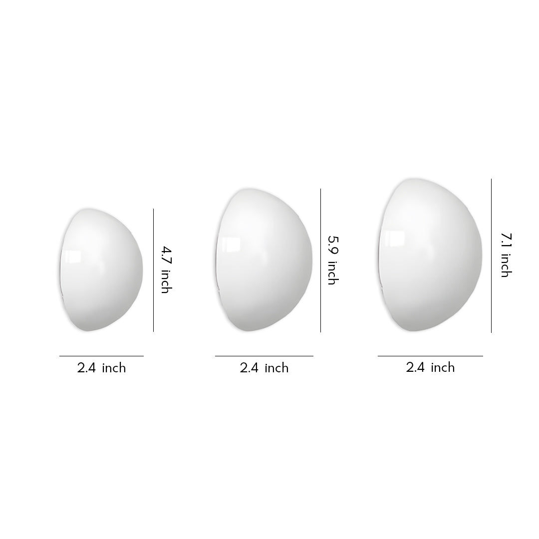 Outdoor Lighting Wall Mounted Waterproof Semi-Spherical Glass Light